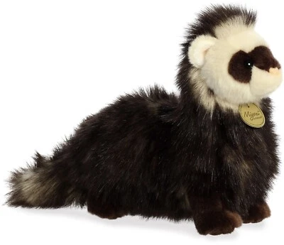 Aurora - Miyoni - 9" Ferret Realistic Stuffed Animal - Image 1 of 4