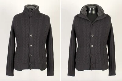 Loro Piana 100% Baby Cashmere / Beaver Nutria Fur Sweater - L - $4995 Retail - Image 1 of 4