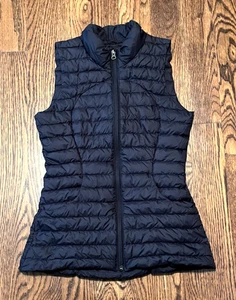 Lululemon Pack It Down Vest Womens Size 2 Black 700 Fill Puffer - Picture 1 of 4