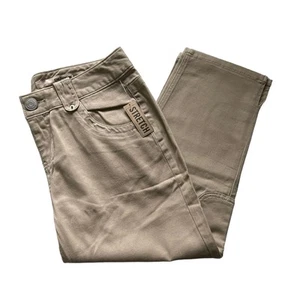 DKNY Womens Tan Stretch Capri Jean Size 4 - Picture 1 of 9
