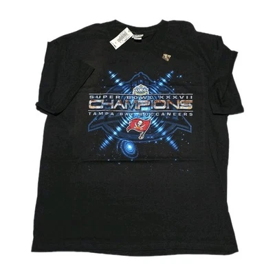 Camiseta De Colección Tampa Bay Bucs SuperBowl XXXV 2001 Talla XL Buccaneers Nuevos Campeones Foto 1 de 4