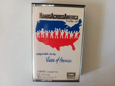 Voices Of America Hands Across America Cassette Tape Argentina Pressing NM Cond - Image 1 of 3