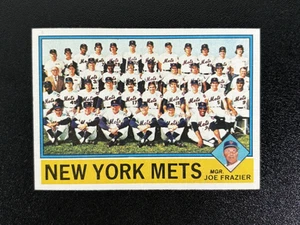 Tarjeta del equipo 1976 Topps #531 O Pee Chee New York Mets - Como nueva - Imagen 1 de 4