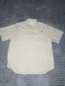 Columbia PFG Herren belüftetes Angelhemd kurzarm 2XL braun Omni Shade - Bild 1 von 7