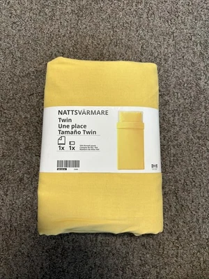 2 Sets. Ikea NATTSVARMARE Sheet Set TWIN (Flat, Fitted Sheet, 1 Pillowcase) READ - Image 1 of 4