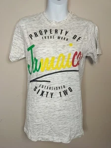 Lifestyles T-Shirt Jamaica Heather Grey Multicolor Print Größe S - Bild 1 von 5