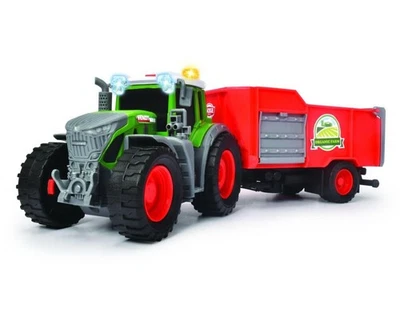 4x Fendt Fattoria Trattore Rimorchio Luce Suono Giocattolo Bambino Giardino Bebé - Immagine 1 di 4