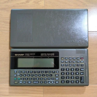SHARP Pocket Computer PC-G820 Working Vintage Japan Electronic Device No Box - Bild 1 von 4