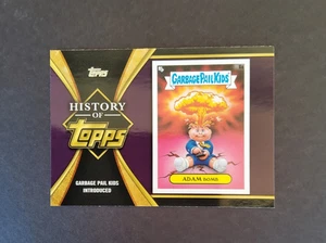 2021 Topps Series 1 "History of Topps" GARBAGE PAIL KIDS Adam Bomb HOT-5 - Picture 1 of 2