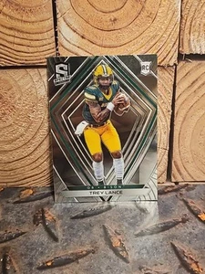 Panini Chronicles Spectra 2021 selecciones de draft Trey Lance base RC #281 NFL - Imagen 1 de 2
