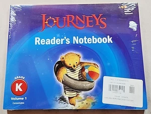 Journeys Grade Kindergarten K Reader's Notebook Volumes 1-2 Set HMH New - Picture 1 of 2