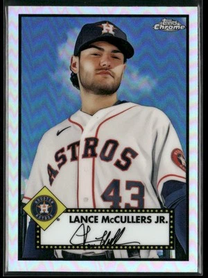 Lance McCullers Jr. 2021 Topps Chrome Platinum Anniversary Prism Refractor #404 - Image 1 of 2