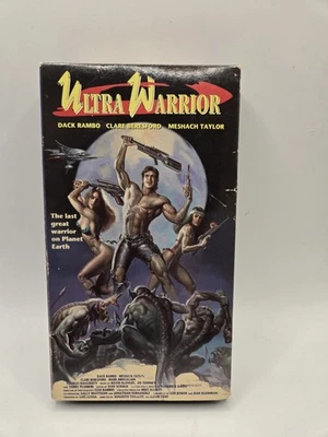 Ultra Warrior (VHS, 1992) Rare Sci-fi Action Fantasy Rated R Tested & Working - Image 1 of 4