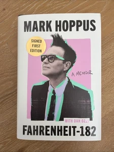 SIGNED Mark Hoppus Autographed Book - Fahrenheit-182: A Memoir (1st/1st HC 2025) - Picture 1 of 2