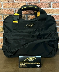 A.SAKS AE-16 Deluxe Expandable Tote Bag Super Lightweight Carry On Luggage - Picture 1 of 6