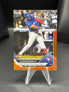 2025 Topps Now MLB #843 Vladimir Guerrero Jr. Toronto Blue Jays Orange /25 - Picture 1 of 4