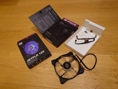 Cooler Master JETFLO 120 Lüfter 120mm Gehäuselüfter Fan High Airflow - Bild 1 von 2