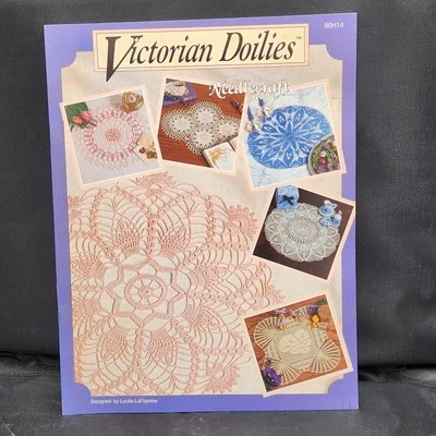 The Needlecraft Shop Victorian Doilies Crochet Craft Booklet Lucille LaFlamme - Image 1 of 4