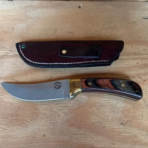 Custom Don Bolton Hunting Knife 4 1/2” Blade Nice Leather Sheath Handmade In AZ - Picture 1 of 6