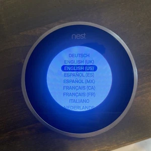 Nest Learning Thermostat 2nd Generation With Backplate - Picture 1 of 4