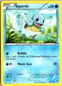 Squirtle - Explosión de plasma #14/101 común LP+ - Imagen 1 de 2