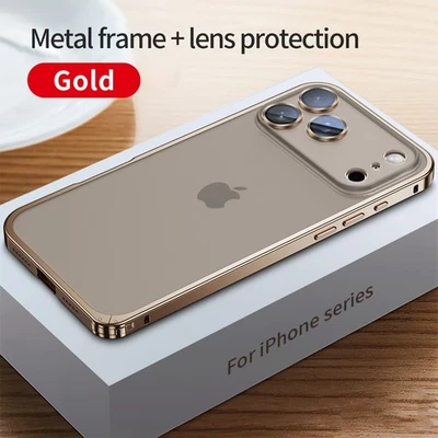 For iPhone 17 Pro Max 17 Aluminum Alloy Metal Rugged Mag Safe Case Safety Lock - Image 1 of 4
