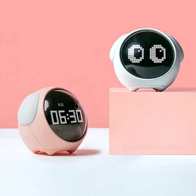 Emoji Reloj Despertador con Control de Luz Nocturna Reloj Despertador Niño Foto 1 de 4