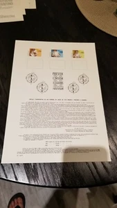 PORTUGAL PAGELA COMEMORATIVA DO DIA MUNDIAL DE SAUDE - Picture 1 of 2