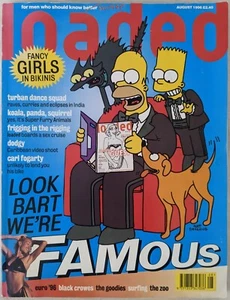 LOADED #28 Aug 1996 Chris Penn SIMPSONS bikini girls SEX CRUISE fold-out POSTER - Picture 1 of 11