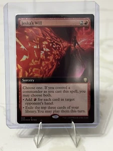 Jeska's Will (Extended Art) Commander Legends ✨ FOIL MTG 🔥 Pack Fresh! - Picture 1 of 4