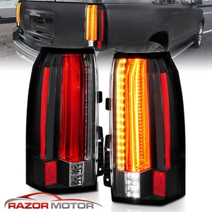 Par de luces traseras negras barra LED función completa 2015-2018 para GMC Yukon/Yukon XL - Imagen 1 de 10