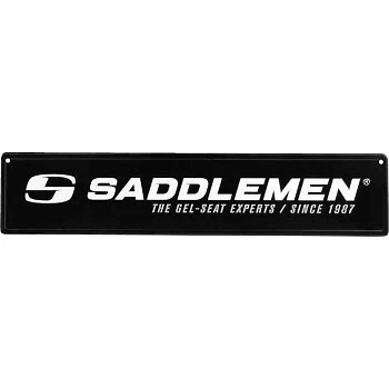 Saddlemen 15799 Black & White Metal Sign 24" x 5-1/2" - Image 1 of 1