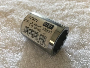 Allen 21mm 12 Point Socket 1/2 Drive 12321 - New - Picture 1 of 7