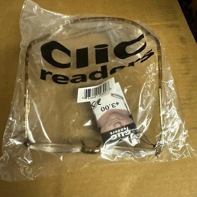 Reading Glasses Clic Classic  100% Authentic Clic Products +3.00 - Image 1 of 4