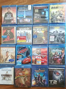 Blu-Ray Lot Action, Drama, Sci-Fi, Disney. Excellent to Brand New! Your pick! - Picture 1 of 6