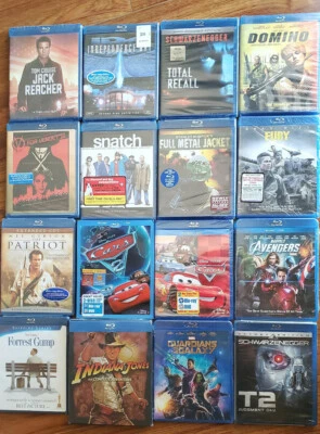 Blu-Ray Lot Action, Drama, Sci-Fi, Disney. Excellent to Brand New! Your pick! - Image 1 of 4