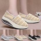 Summer Women's Shoes Breathable Rocking Shoes With Thick Soles And Mesh Fabric
