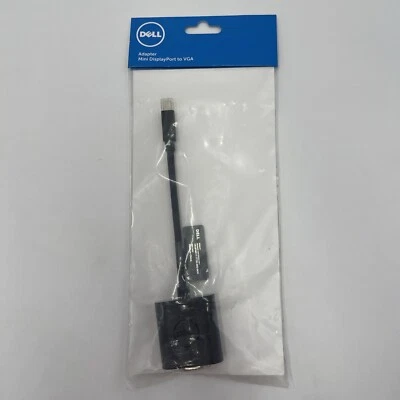 SEALED DELL Mini DisplayPort to VGA Adapter Cable connector | DAYBNBC084 #25 - Image 1 of 4