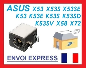 Connecteur alimentation ASUS X53S X53SC X53SD X53SE K53SC Dc Jack connector - Afbeelding 1 van 3