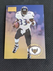 1996 Skybox Premium Football LEROY HOARD #13 Base