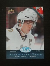 2007-08 Upper Deck All-World Team Sidney Crosby SP AW 16