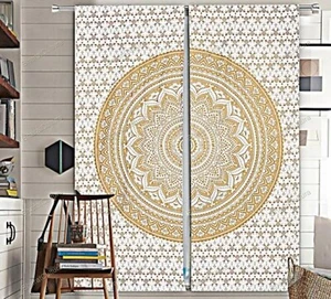 Hogar Decorativo Ventana Y Cortina Puerta Algodón Indio Colgar Handmade Vlances - Imagen 1 de 7