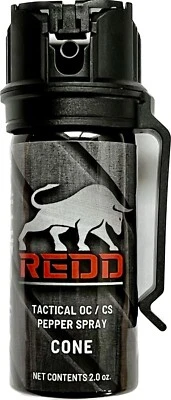 REDD, Tactical OC/CS - Flip Top Cone (2 oz) (Freeze +P)
