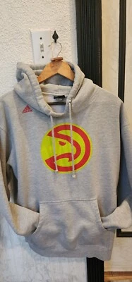 NBA Adidas Atlanta Hawks Kyle Korver Hoodie 26 Mens Med Player Sweatshirt Jersey - Image 1 of 4