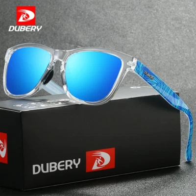 DUBERY Gafas de sol cuadradas polarizadas para hombres mujeres Moda Gafas a prueba de viento Nuevas Foto 1 de 4