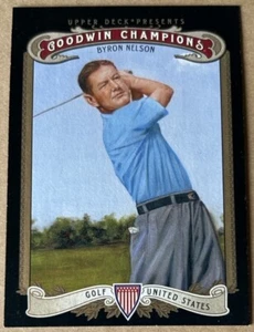 BYRON NELSON 2012 Upper Deck GOODWIN CHAMPIONS Card #31 NM-MT Condition - Picture 1 of 2
