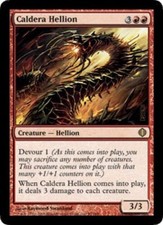 MTG magic cards 1x x1 Light Play, English Caldera Hellion Shards of Alara