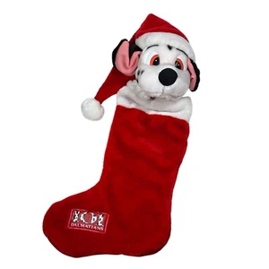 Vintage Disney 101 Dalmatiner Plüsch Hund Weihnachtsstrumpf 90er - Bild 1 von 7