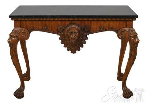 L57674EC: MAITLAND SMITH Georgian Mahogany Console Foyer Table	 Cover