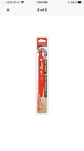 Diablo DS0903CP3 9" Carbide Tipped Pruning Recip Blade 3 TPI-Fast Wood 3pk - Picture 1 of 2